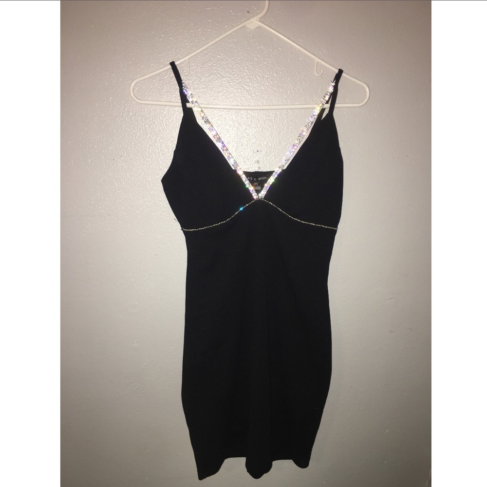 Little Black Sparkly Dress